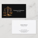 Search for golden business cards Attorney
