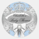 Search for diamond baby shower stickers Blue