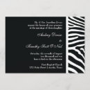 Search for zebra wedding invitations Jungle