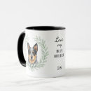 Search for blue heeler mugs Watercolor