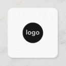 Search for rounded corners business cards Square