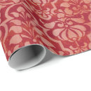 Recherche de vintage red wrapping paper Motif