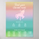 Search for unicorn birthday posters Fairytale
