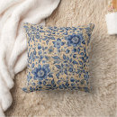 Search for blue and taupe pillows Botanical