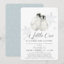 Recherche de maman et bébé cartes postales Hiver