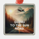 Search for road ornaments Glacier national park