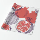 Search for pomegranate wrapping paper Botanical