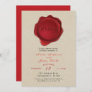 Search for candle wedding invitations Vintage