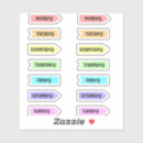 Recherche de semaines autocollants Quotidien