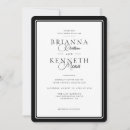Recherche de cadre noir invitations Script de calligraphie