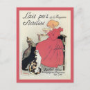 Search for vintage cat art postcards French