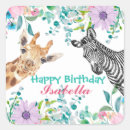Search for zoo animal stickers Giraffe