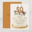 Search for autumn 50th birthday invitations Unique