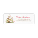 Search for baby animal return address labels Floral