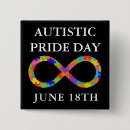 Search for autistic pride buttons Awareness