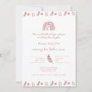 Search for jewish baby invitations Pink