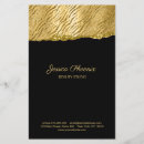 Recherche de glamour visitenkarten Noir