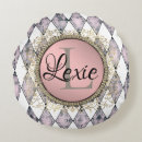 Recherche de lavande bleu coussins Monogramme