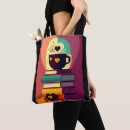 Search for reading is cool tote bags Colourful