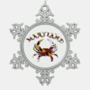 Search for maryland ornaments Crab