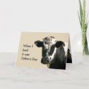 Search for cow fathers day cards Cattle