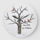 Recherche de oiseau rouge horloges Nature