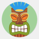 Recherche de masques tiki autocollants Hawaii