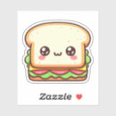 Search for cute sandwich stickers Bread