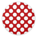 Search for polka dots knobs and pulls Red