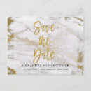 Search for marble save the dates White