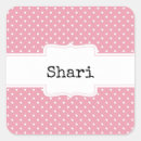Search for pink and white polka dots stickers Girly