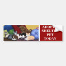 Search for shelter bumper stickers Animals
