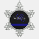 Search for thin blue line ornaments Leo