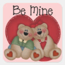Search for bear couple stickers Red