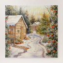 Search for vintage christmas tree puzzles Winter