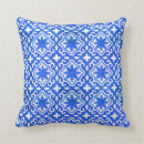 Recherche de tuile marocaine coussins Bleu