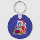 Search for christmas keychains Santa
