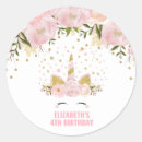 Search for pretty face stickers Unicorn