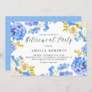 Recherche de floral retirement party invitations Fête de retraite