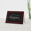 Search for red and black thank you cards Elegant