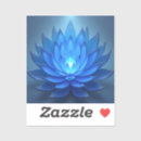 Recherche de lotus bleu autocollants Yoga