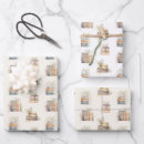 Search for vintage book wrapping paper Elegant