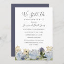 Search for vow renewal wedding invitations Botanical