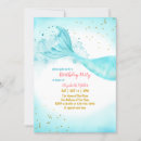 Search for blue watercolor splash invitations Gold glitter
