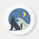 Recherche de lune de loup magnets Amoureux du loup