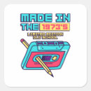 Search for retro cassette stickers Old school