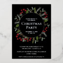 Recherche de fête de des employés noël invitations Élégant