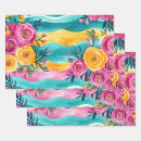 Search for summertime wrapping paper Floral