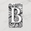 Search for floral monogram letter b Monogrammed