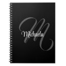 Recherche de y initial carnets Noir